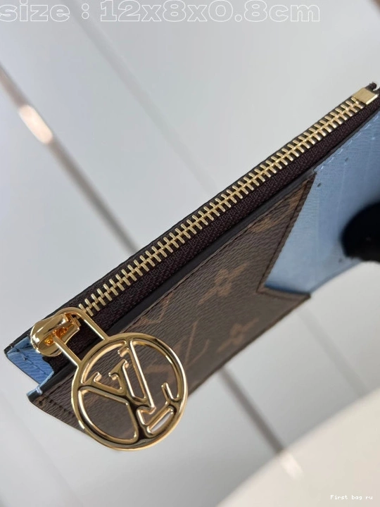 Frstbag ru Holder-12*8*0.8cm Card VUITTON Romy LOUIS 0729